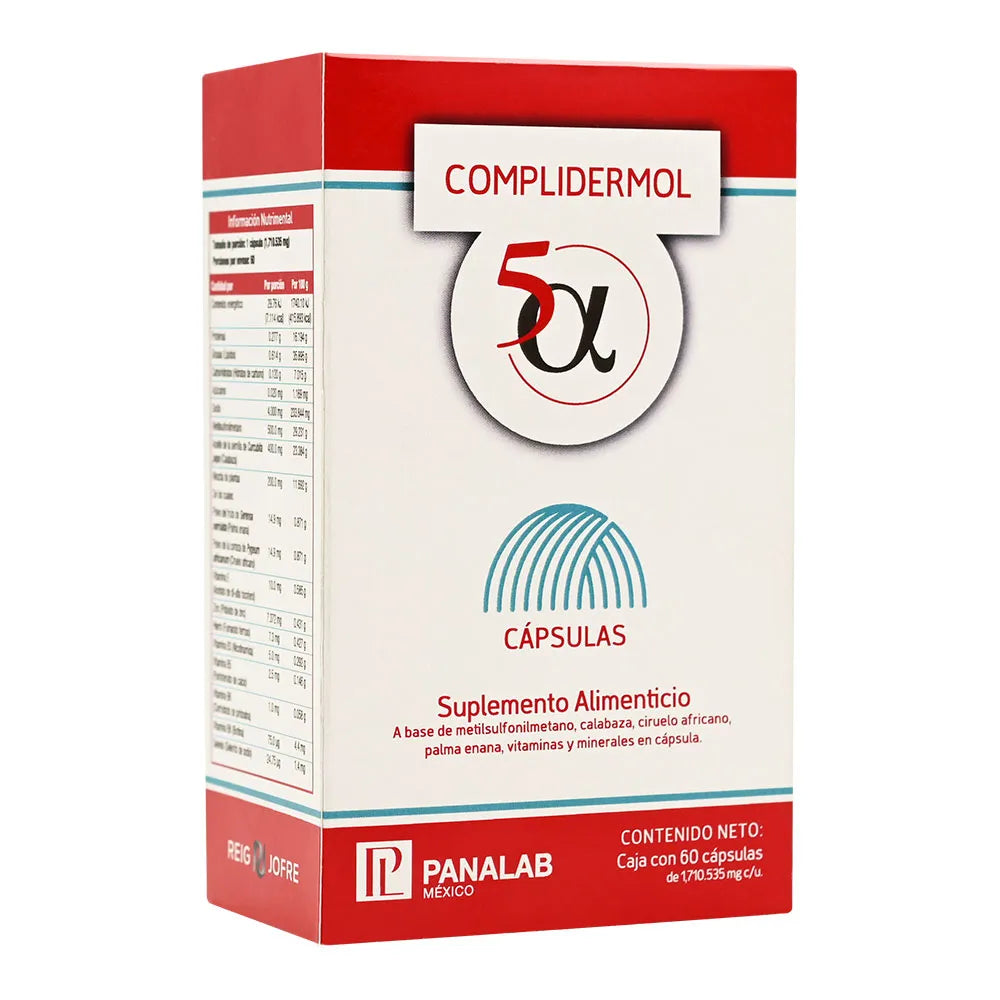 PANALAB COMPLIDERMOL 5 ALFA CAPSULAS 60 CAPSULAS
