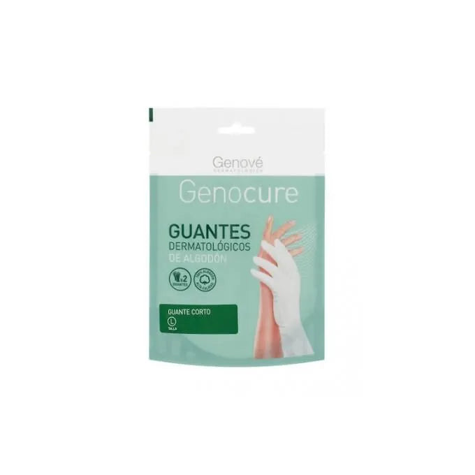 GENOVE GUANTES DERMATOLOGICOS DE ALGODON TALLA L