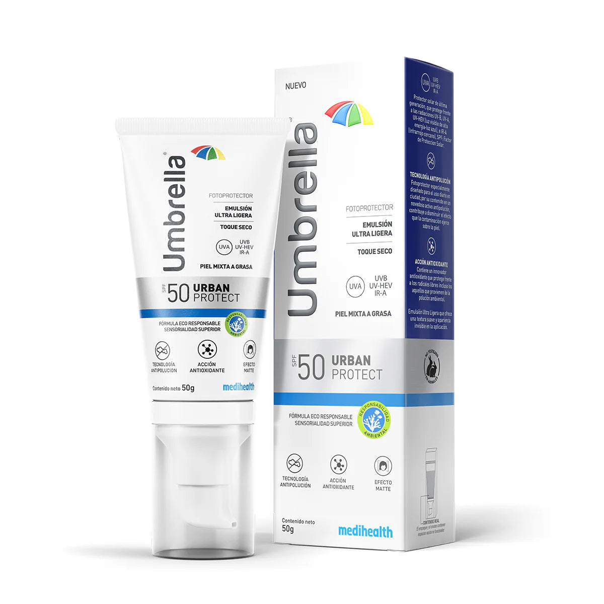 UMBRELLA URBAN PROTECTOR SOLAR 50 G