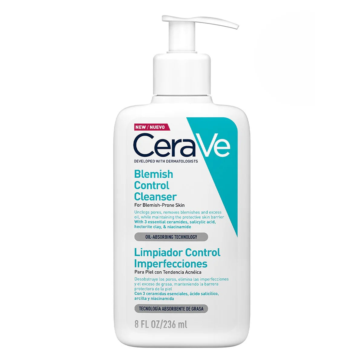 CERAVE LIMPIADOR CONTROL IMPERFECCIONES 236 ML