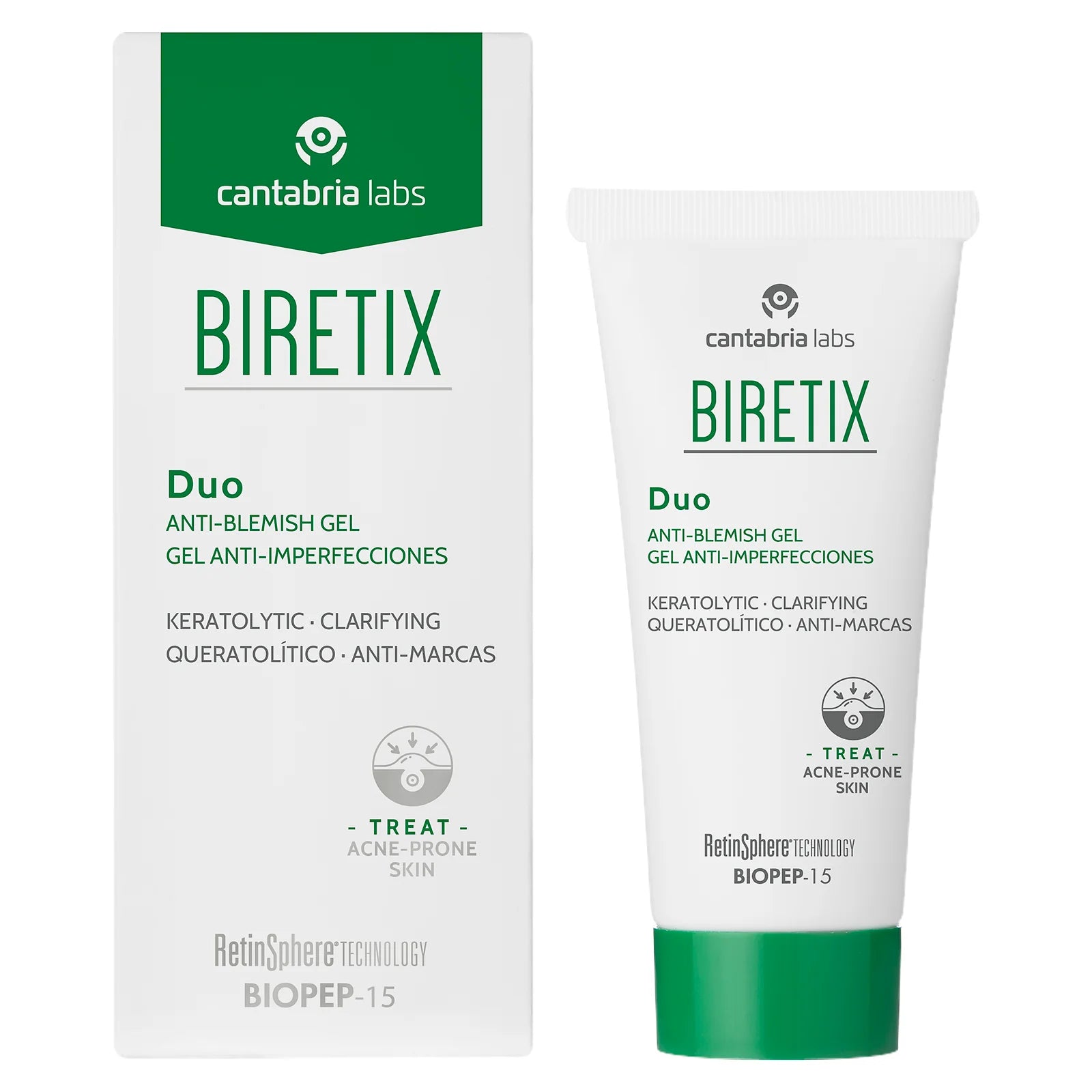 CANTABRIA LABS BIRETIX DUO GEL ANTI-IMPERFECCIONES 30 ML