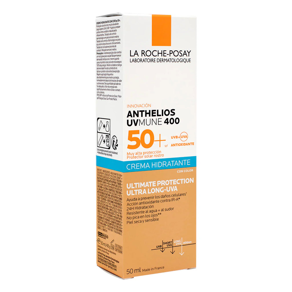 ANTHELIOS CREMA HIDRATANTE COLOR FPS50+ 50 ML