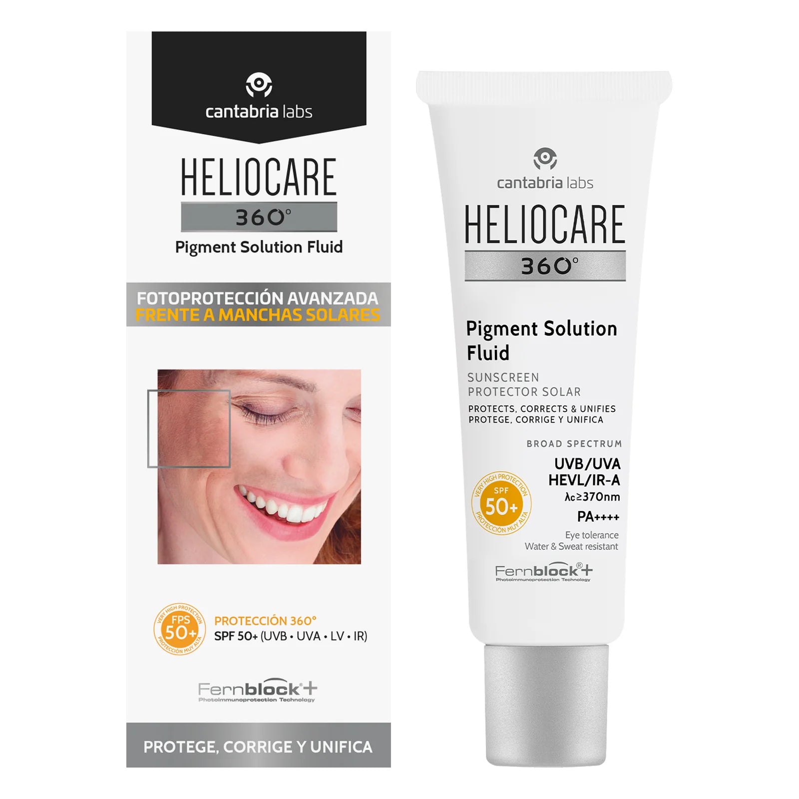 CANTABRIA LABS HELIOCARE 360° PIGMENT SOLUTION FLUID FPS50+ 50 ML