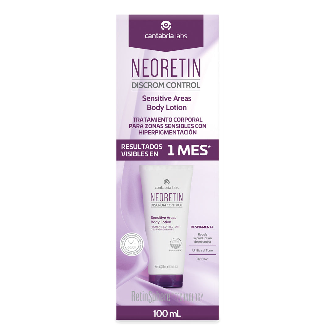 CANTABRIA LABS NEORETIN SENSITIVE AREAS BODY LOTION 100 ML