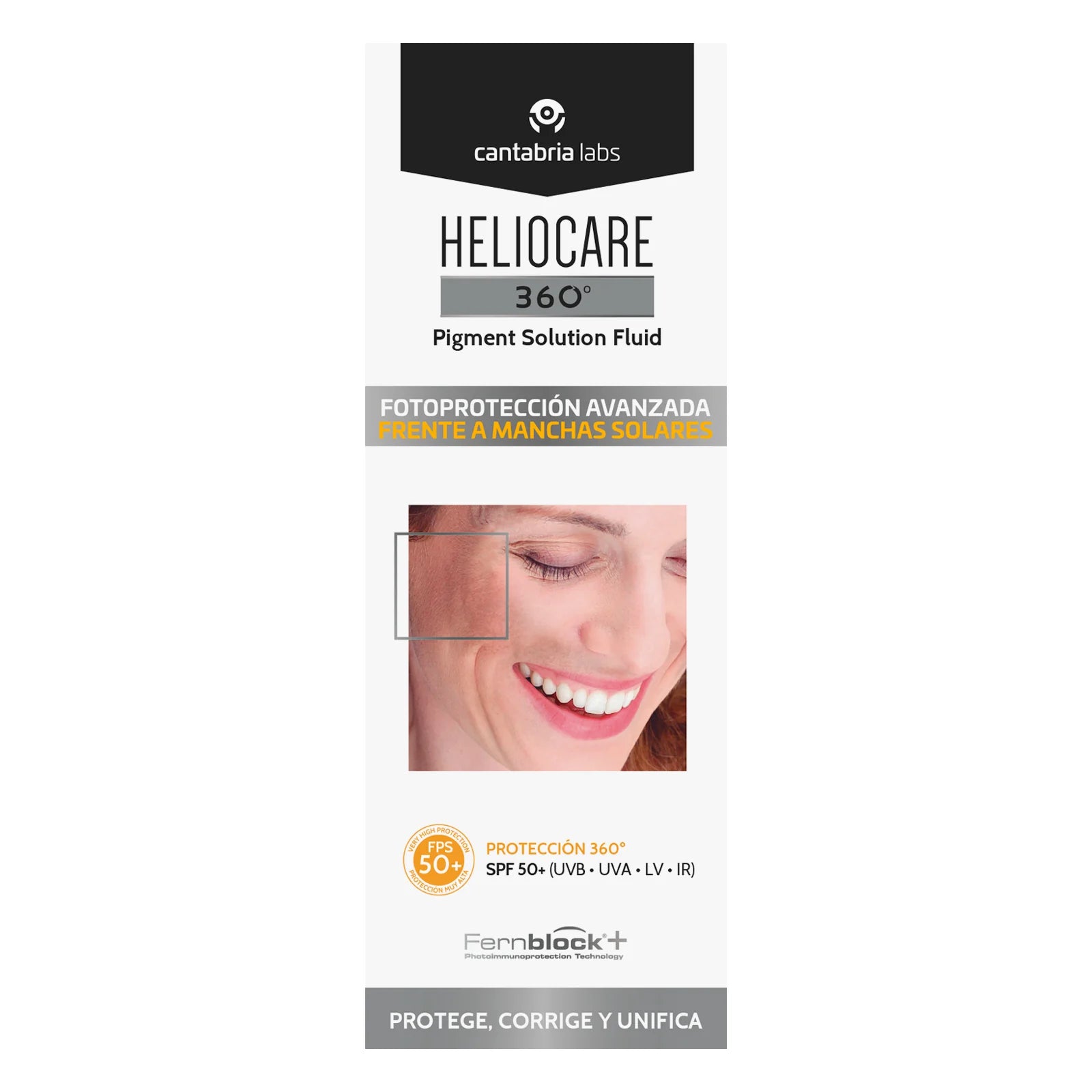 CANTABRIA LABS HELIOCARE 360° PIGMENT SOLUTION FLUID FPS50+ 50 ML