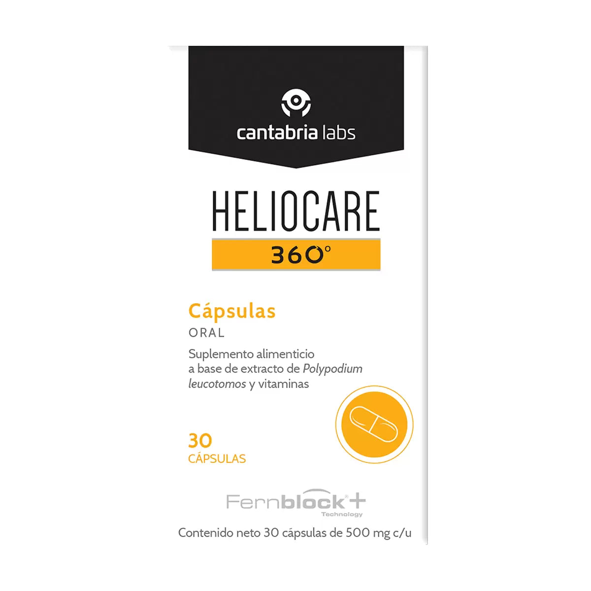 CANTABRIA LABS HELIOCARE 360° 30 CAPSULAS