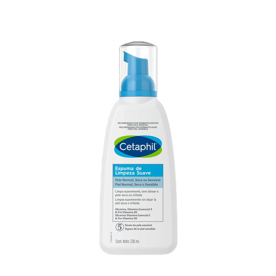 CETAPHIL ESPUMA DE LIMPIEZA SUAVE 236 ML