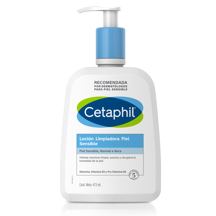 CETAPHIL LOCION LIMPIADORA PIEL SENSIBLE 473 ML
