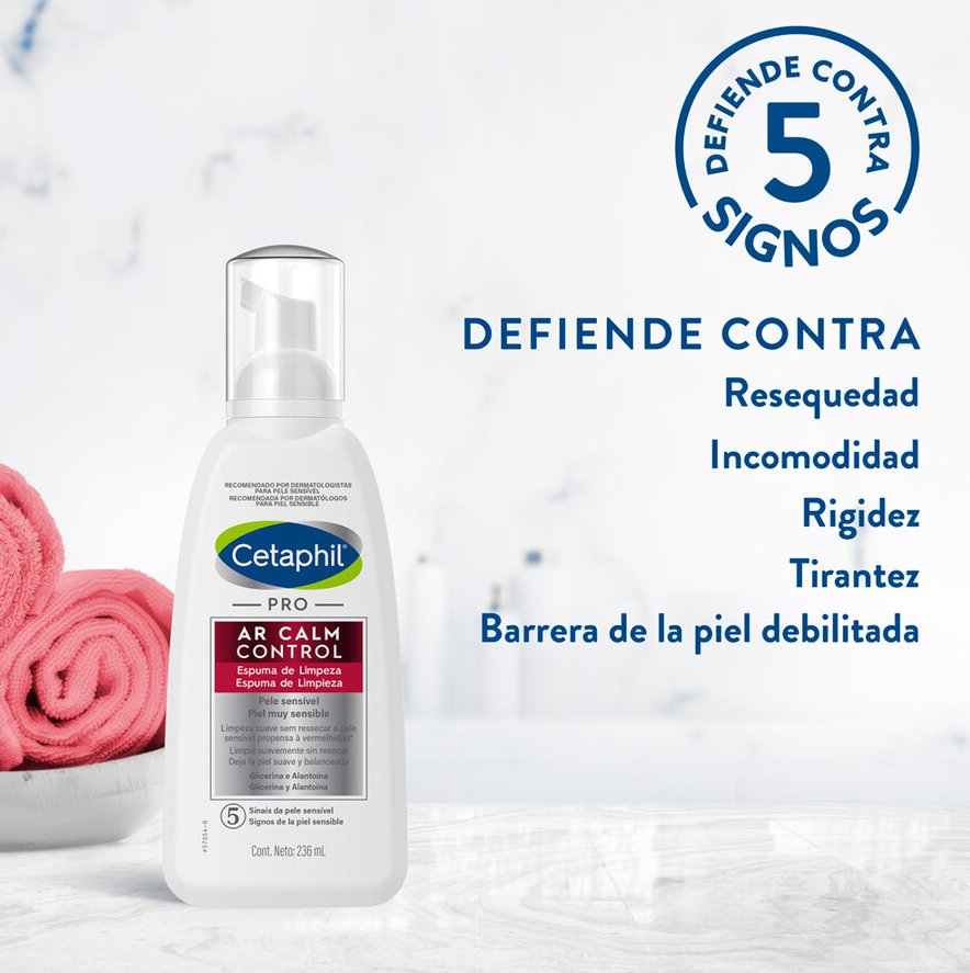 CETAPHIL PRO AR CALM CONTROL ESPUMA DE LIMPIEZA 236 ML