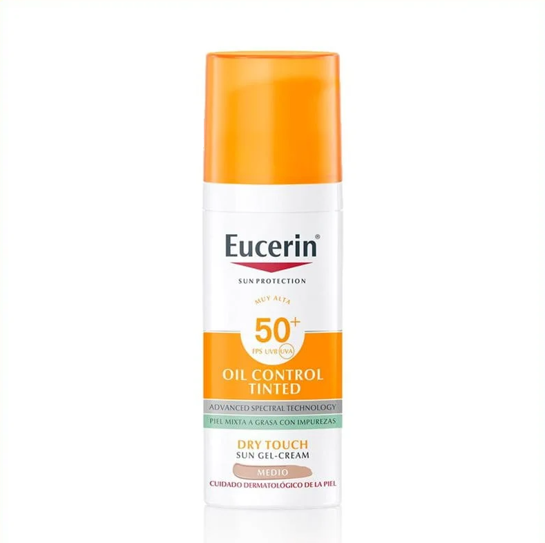 EUCERIN OIL CONTROL ANTIBRILLO TONO MEDIO FPS50+ 50 ML
