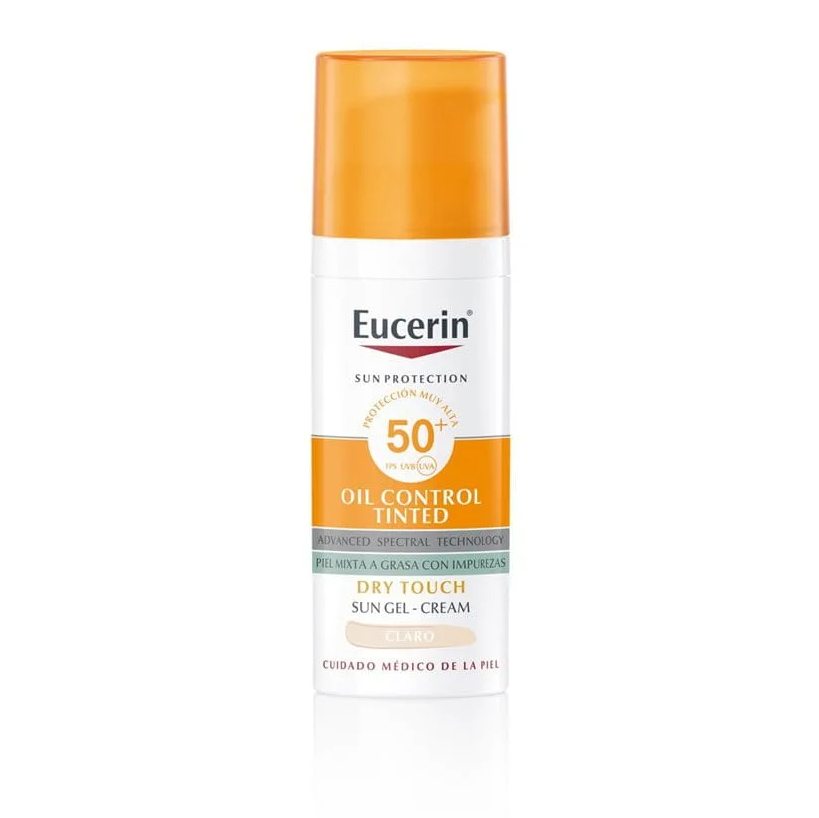 EUCERIN OIL CONTROL ANTIBRILLO TONO CLARO FPS50+ 50 ML