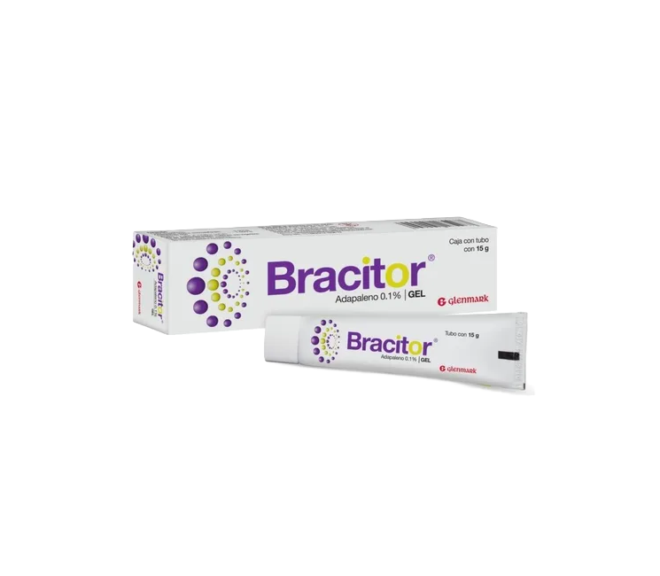 GLENMARK BRACITOR ADAPALENO 0.1% GEL 15 GR
