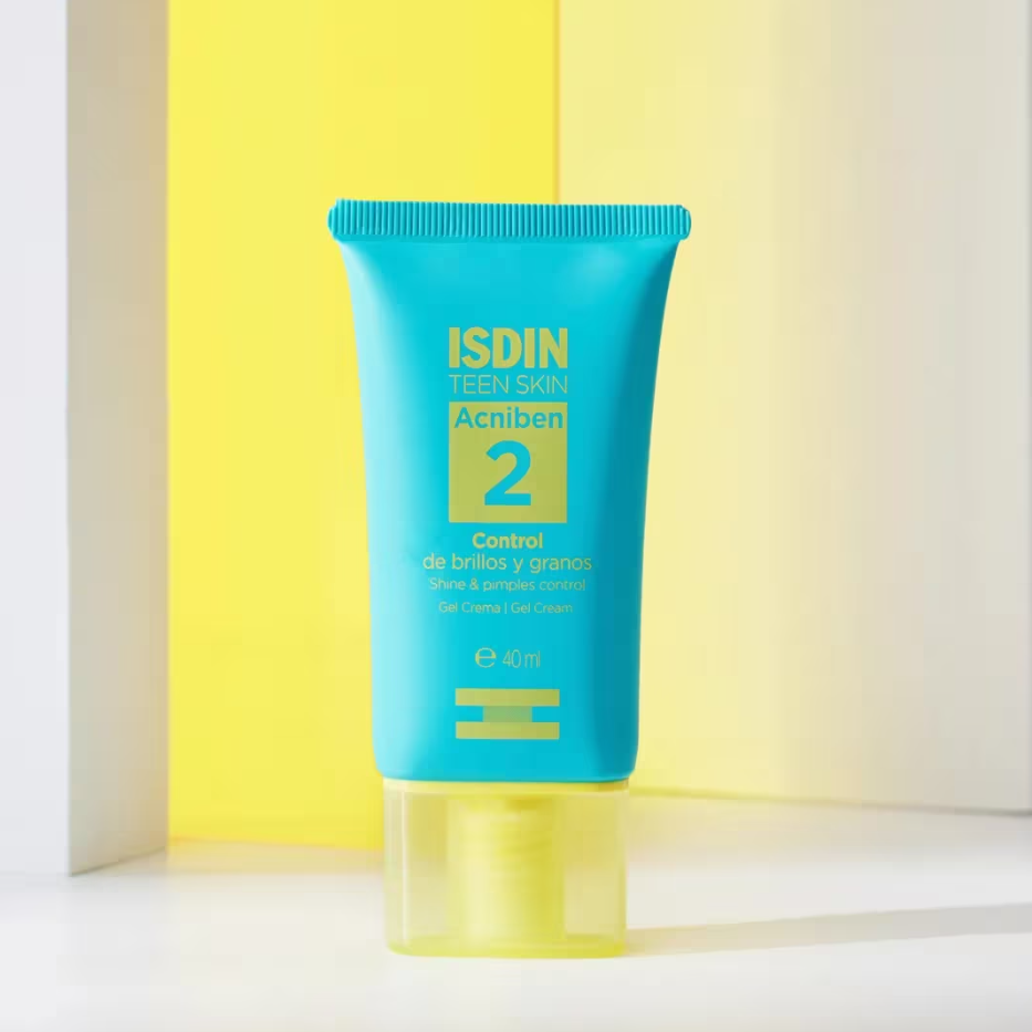 ISDIN TEEN SKIN ACNIBEN 2 CONTROL DE BRILLOS Y GRANOS 40 ML