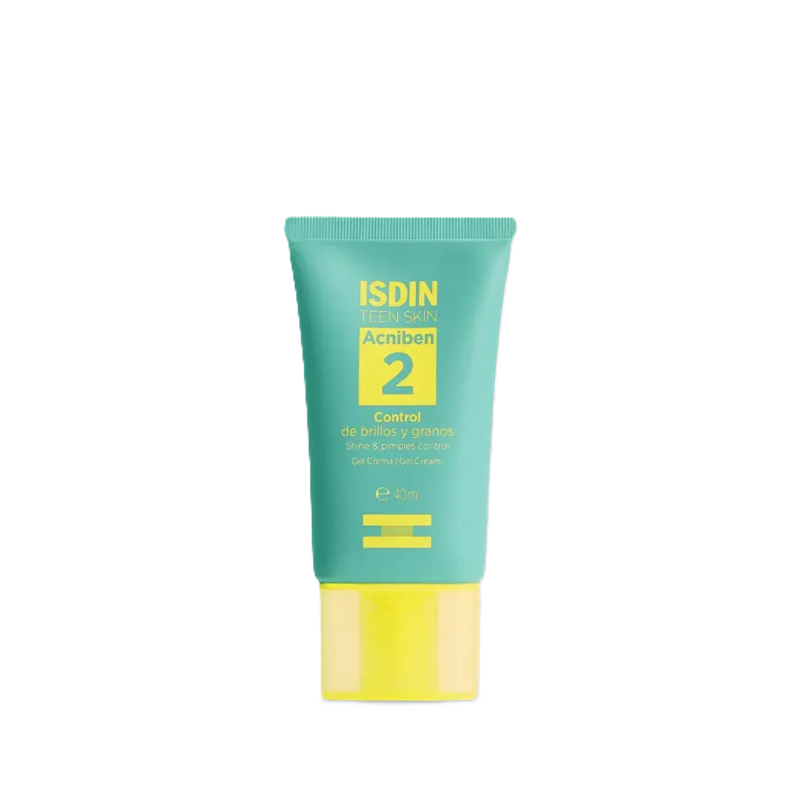 ISDIN TEEN SKIN ACNIBEN 2 CONTROL DE BRILLOS Y GRANOS 40 ML