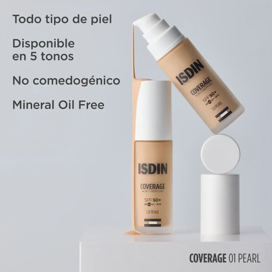 ISDIN COVERAGE SPF50+ 1.0 PEARL 30 G