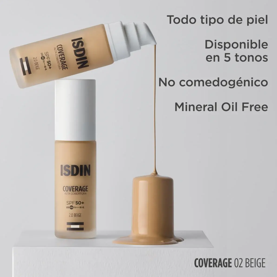 ISDIN COVERAGE SPF50+ 2.0 BEIGE 30 G