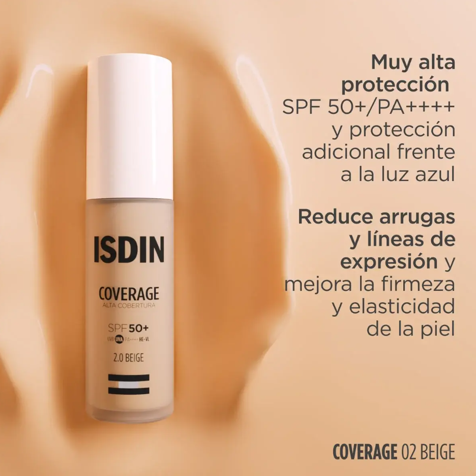 ISDIN COVERAGE SPF50+ 2.0 BEIGE 30 G