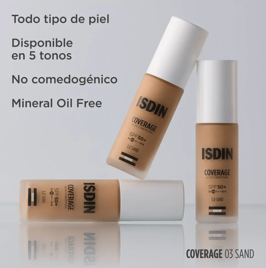 ISDIN COVERAGE SPF50+ 3.0 SAND 30 G