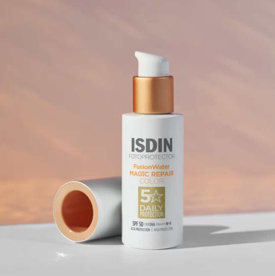 ISDIN FUSION WATER MAGIC REPAIR COLOR FPS50+ 50 ML