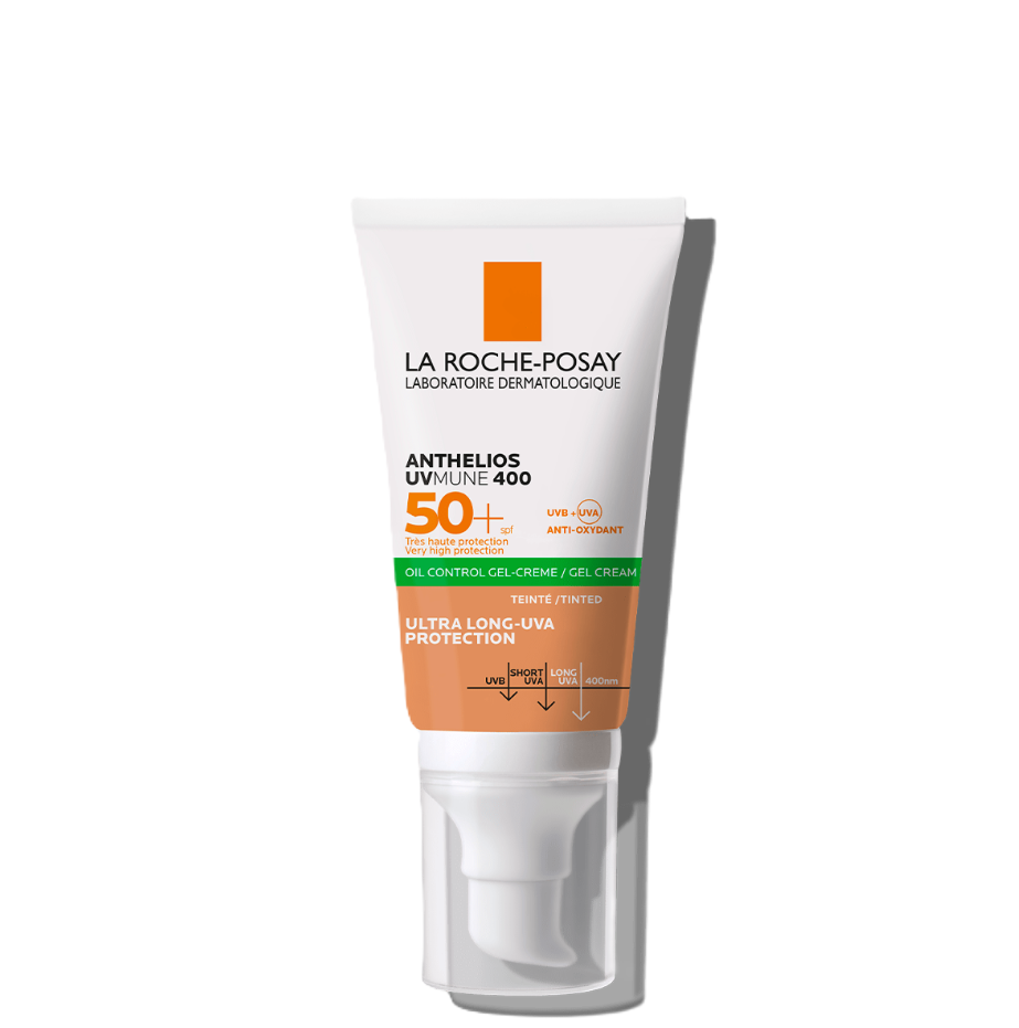 ANTHELIOS GEL-CREMA ANTIBRILLO TOQUE SECO COLOR 50 ML
