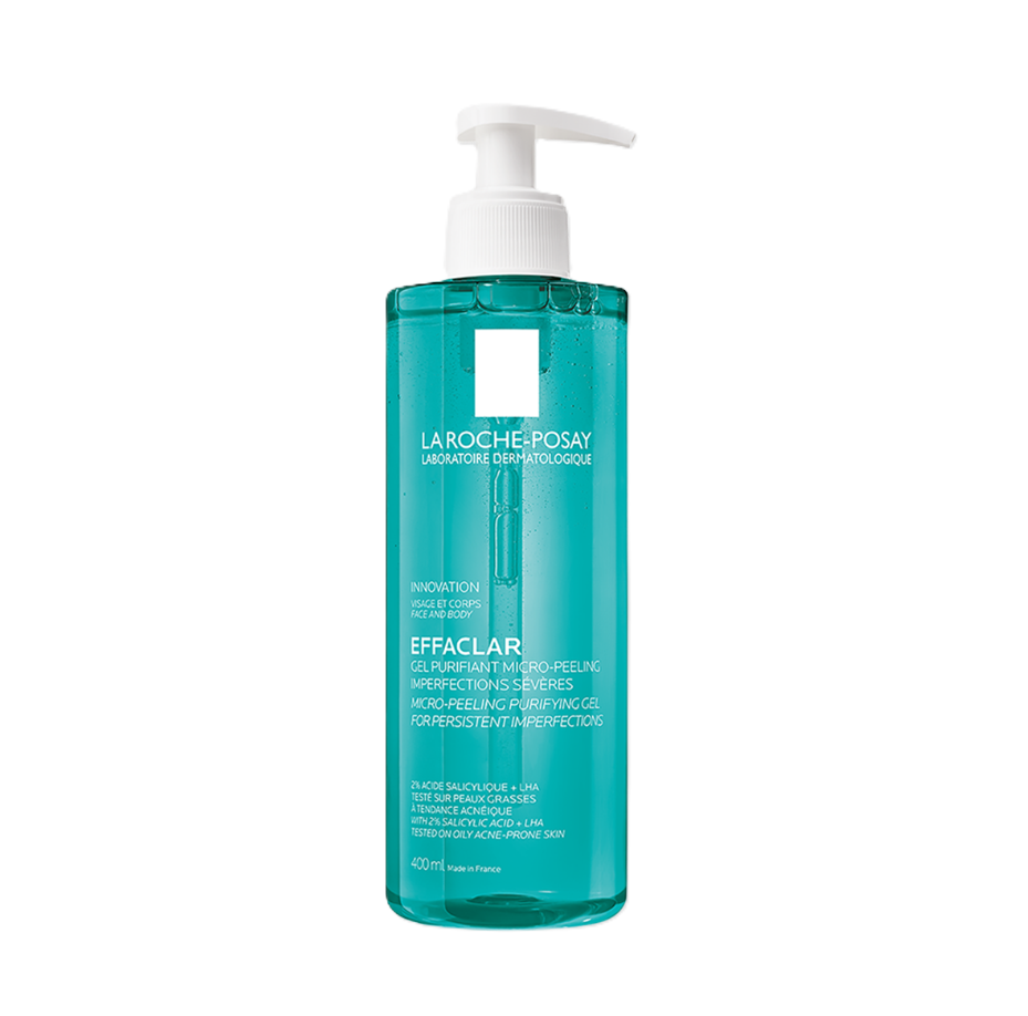 LA ROCHE-POSAY EFFACLAR GEL PURIFICANTE MICROEXFOLIANTE 400 ML