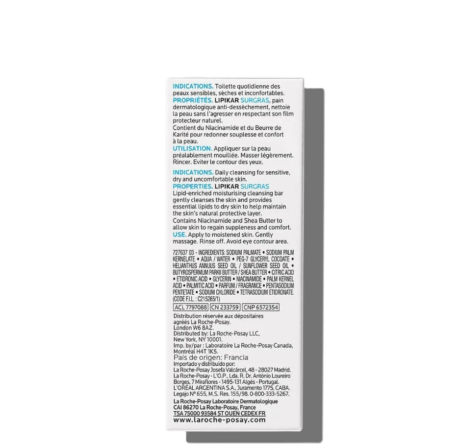 LA ROCHE POSAY LIPIKAR BARRA 150GR