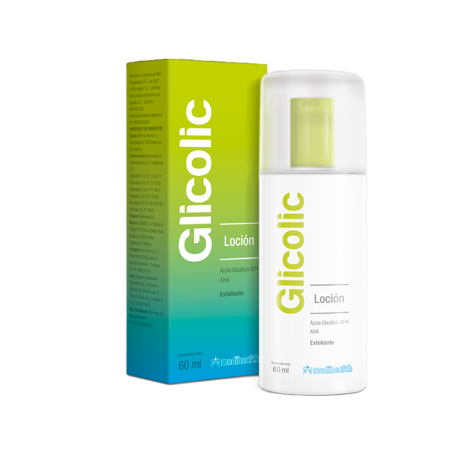 MEDIHEALTH GLICOLIC LOCION EXFOLIANTE ACIDO GLICOLICO 10% AHA 60 ML