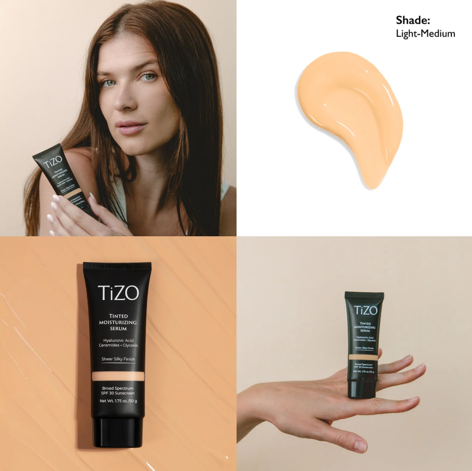 TiZO TINTED MOISTURIZING SERUM LIGHT-MEDIUM 50 GR
